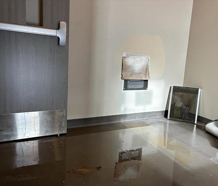 Water on Floor of Apartment